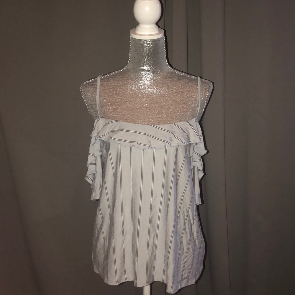 American Eagle Off Shoulder w/ Straps Shirt